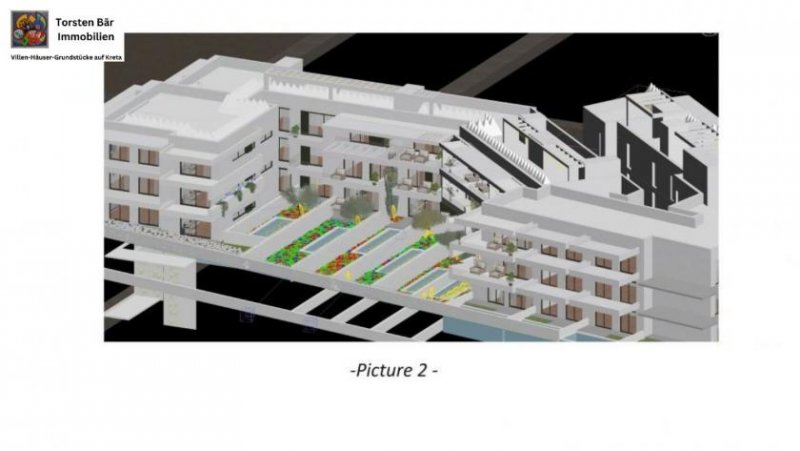 Heraklion Kreta, Heraklion 38 Residenzen in einem Wohnkomplex Gewerbe kaufen